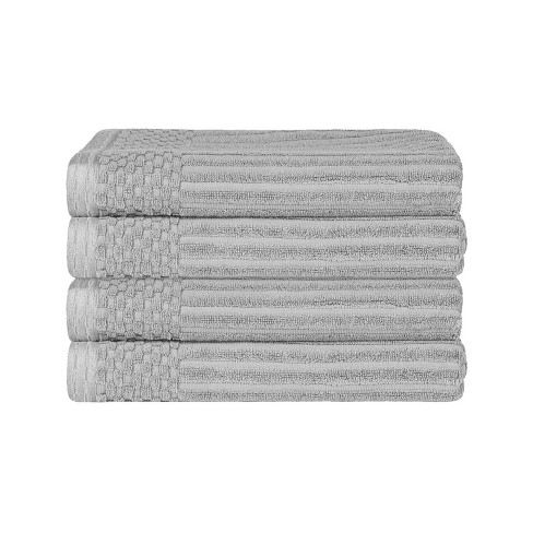 2pk Quick Dry Ribbed Bath Towel Set Aqua - Threshold™