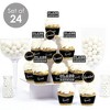 Big Dot of Happiness Reunited - Cupcake Decoration - School Class Reunion Party Cupcake Wrappers and Treat Picks Kit - Set of 24 - 2 of 4