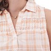 Old Ranch Brands Women's Saguaro Smocked Button Front Tank - 3 of 4