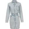 VENUS Womens Denim Shirt Dress - 4 of 4