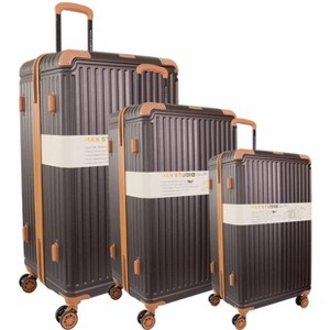 Max Studio ABS 3-Piece Luggage Set Santorini Collection - 1 of 4