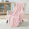 Cozy Comfort by Bedsure | Flannel Blanket Solid 260GSM Soft Fuzzy Plush Bed Blanket - 2 of 4