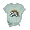 Simply Sage Market Women's Lucky Rainbow Short Sleeve Graphic Tee - 2 of 4