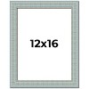 PosterPalooza | Refined Blue Picture Frame - UV Acrylic, Foam Board Backing, Hanging Hardware - 2 of 4