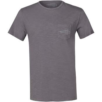 Reel Life Stinson Slub Pocket Adventure Wave T-shirt - Xl - Silver Filigree  : Target