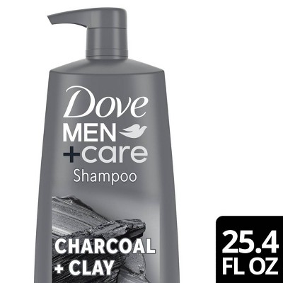 Dove Men+Care Shampoo with Charcoal + Clay Plant Based Cleansers