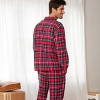 ADR Men's Flannel Pajamas, Soft Cotton Pajamas, Men's Flannel Shirt and Men's Flannel Pajama Pants with Pockets - 3 of 4