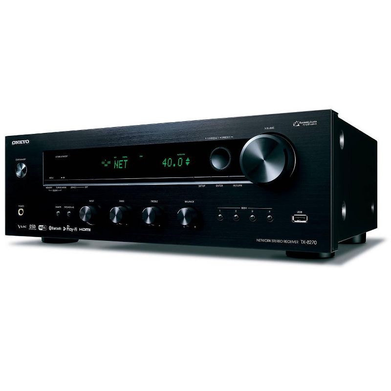 Onkyo TX-8270 Network Stereo Receiver with Built-In HDMI, Wi-Fi & Bluetooth, 4 of 6