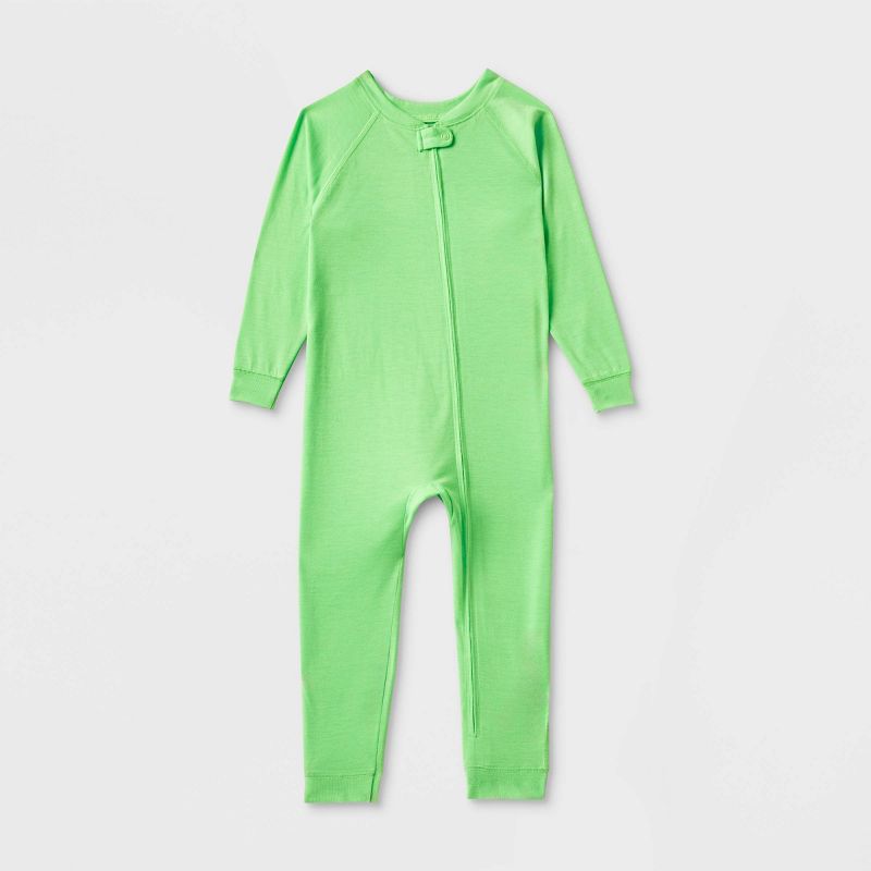 Toddler Adaptive Reversible Pajama Jumpsuit - Cat & Jack™, 1 of 5
