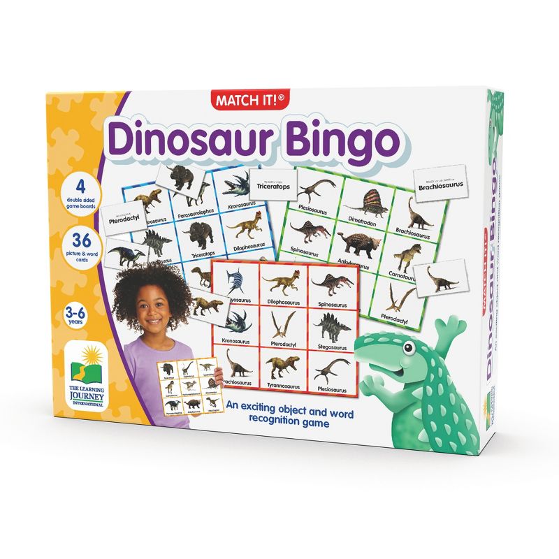 The Learning Journey Match It! Dinosaur Bingo, 4 of 8