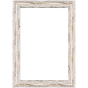 Amanti Art Alexandria White Wash Narrow Framed Dry Erase Magnetic Board - 1 of 4