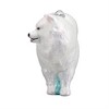 Old World Christmas Blown Glass Ornament for Christmas Tree, Samoyed - 3 of 4