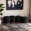 Meridian Furniture,Apollo Velvet Bench - 2 of 4