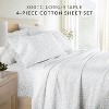 Rustic Jacobean 100% Cotton Sateen Sheet Set – Washed Finish, Soft & Luxe, Oeko-Tex Certified - Becky Cameron - 4 of 4