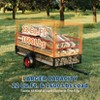 Heavy-Duty 1600 lbs Tow Behind Dump Cart - 22 Cu Ft ATV/UTV Trailer with Removable Sides & All-Terrain Tires for Lawn Mowers & Tractors - 4 of 4