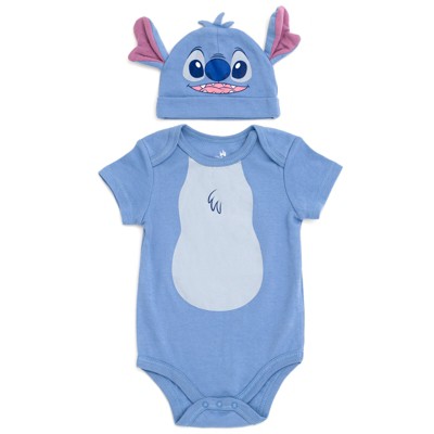 Disney Cosplay Baby Bodysuit and Hat Set Newborn to Infant