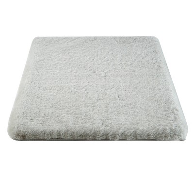 Lavish Home 2pc 60x24 Cotton Bath Rug Set, White : Target