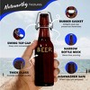 Nevlers  8.5oz  Swing Top Beer Bottles - Amber Glass - 2 of 4