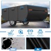 Unique Bargains Waterproof Camper Trailer Cover RV Cover - 3 of 4