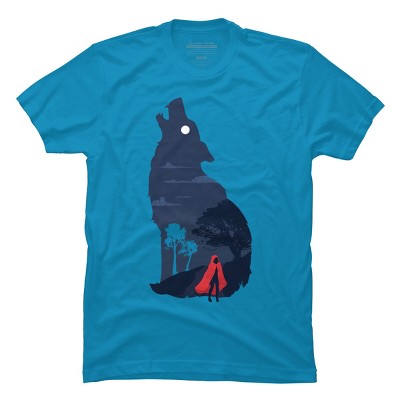 Men's Design By Humans Walking in the dark By StevenToang T-Shirt