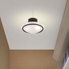 Livex Lighting Newburgh 2 - Light Semi-Flush Mount in  Bronze - 2 of 4