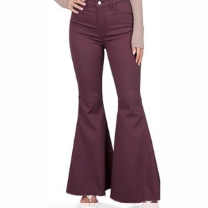 Women's Eggplant Bell Bottom - ZENANA - 1 of 1