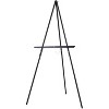 MEEDEN Beech Wood Display Wedding Easel Stand, Max Height 64'' Holds Up to 40"/11lb, Walnut Wooden A-Frame Tripod Studio Artist Floor Easel - 2 of 4
