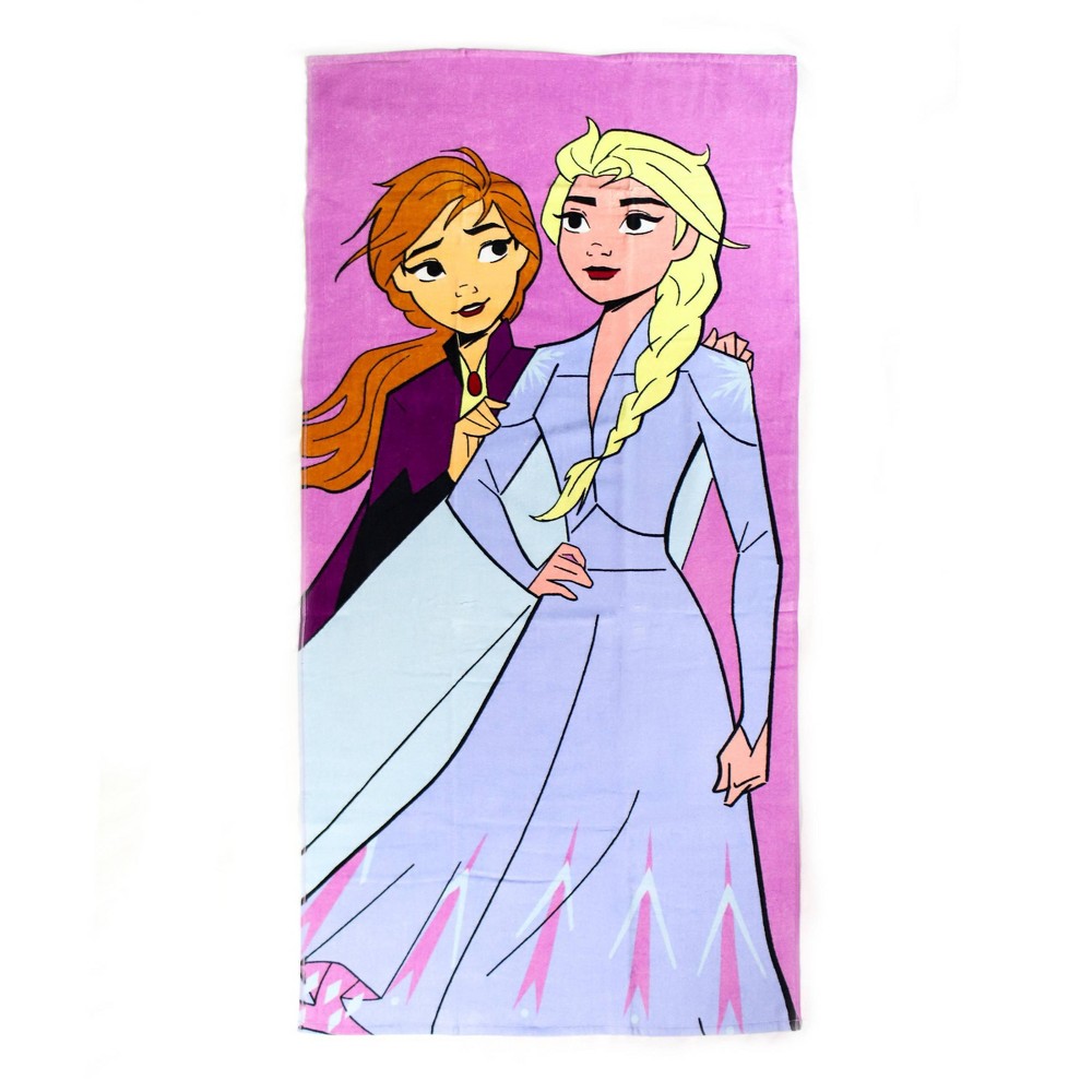 Photos - Towel Frozen Anna and Elsa Beach 