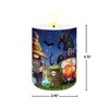 Briarwood Lane Flameless Candle 6x3 Halloween Gnomes Flameless Candle with Timer for Halloween - 2 of 4