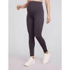 Women's Over the Belly Side Pocket Active Maternity Leggings | Motherhood Maternity - 3 of 4