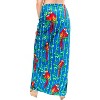 LA LEELA Women's Swimwear Long Beachwear Bathing Suit Skirts Sarong Wrap Cover up Wraps One Size Red, Floral - 2 of 4