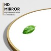 Spassway 24"H x 31"W Arched Versatile Decorative Aluminum Alloy Mirror Art Designs for Living Room Bedroom Entryway Office Home Black/Gold Available - 3 of 4