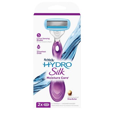 Moisture Care with Shea Butter Razor with 2 Refill Blade Cartridges