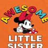 Girls' - Disney - Awesome Little Sister Short Sleeve Graphic T-Shirt - 2 of 4