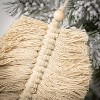 Bo-Ho Feather Ornament Multicolor 8"H  Set of 2 - 2 of 2