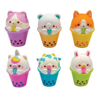 Geddes Boba Tea Friends Squishes - 24 per display