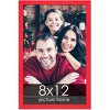 PosterPalooza | Photo Size Classic Modern Red Frame - UV Acrylic, Foam Board Backing, Hanging Hardware - 2 of 4