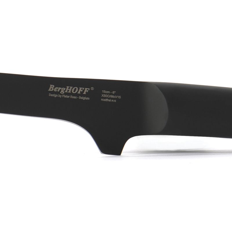 BergHOFF Ron 2Pc Cutlery Set Chefs & Boning Knife, Black, 4 of 12