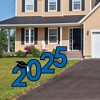 Big Dot of Happiness Blue 2025 Graduation Party Yard Signs - Outdoor Lawn Decorations - 2025 - 2 of 4
