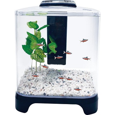 Penn-Plax Betta Fish Aquarium Kit LED Light & Internal Filter 1.5 gallon