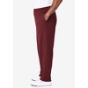 KingSize Lightweight Jersey Open Bottom Sweatpants - 4 of 4