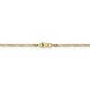 Black Bow Jewelry 14k Yellow Gold 1.8mm Flat Figaro Chain Bracelet - 3 of 4