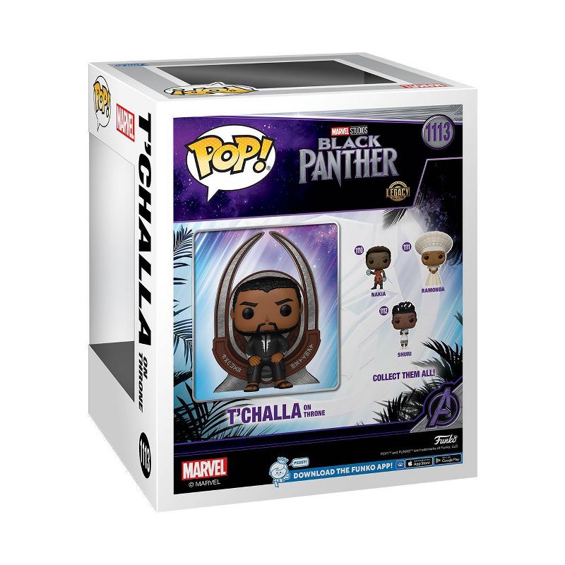 Funko POP! Deluxe: Black Panther - T&#39;Challa on the Throne (Target Exclusive), 2 of 4
