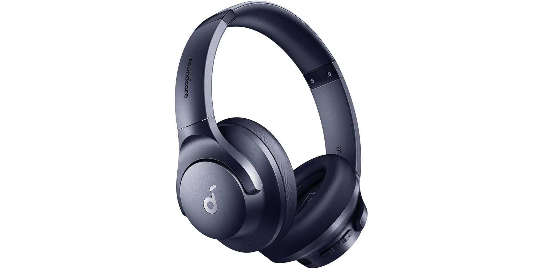 Soundcore - by Anker Q20i True Wireless Noise Canceling Over-the-Ear Headphones