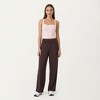 Anna-Kaci Active Women's High Waist Wide Leg Sweatpants with Side Pockets and Smooth Stretch Fabric - 2 of 4