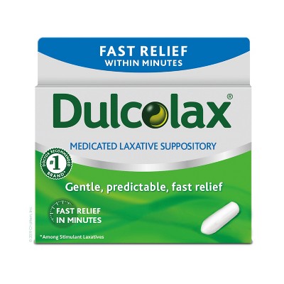 Dulcolax Gentle and Predictable Fast Relief Laxative Suppositories - 28ct