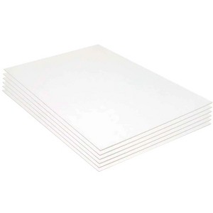 BAZIC White Foam Board 20 x 30 in (6 Pack) - Project & Presentation Poster Board - 1 of 4