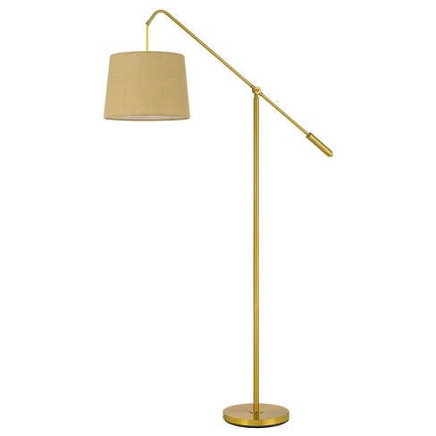 Metal Floor Lamp Antique Brass - Cal Lighting : Target