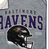 NFL Baltimore Ravens Vintage Arch Sweatshirt Blanket - 3 of 3