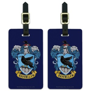 Harry Potter Ravenclaw Painted Crest Luggage ID Tags Set of 2 - 1 of 4